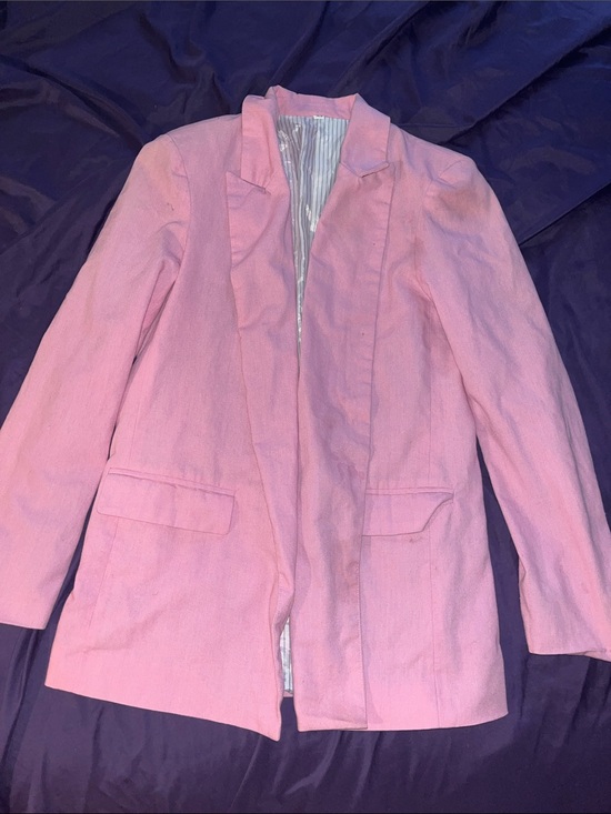 Jackets & Blazers - Women's Pink Blazer Jacket